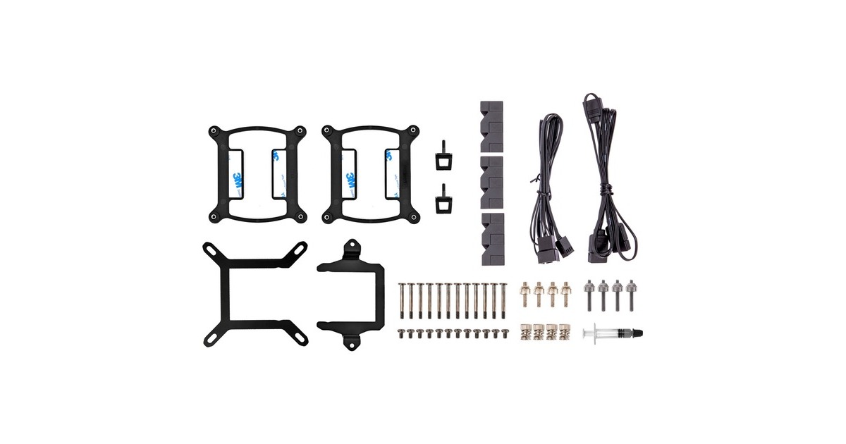 Thermaltake TH420 ARGB Sync All-In-One Liquid Cooler 420mm, Wasserkühlung(schwarz)