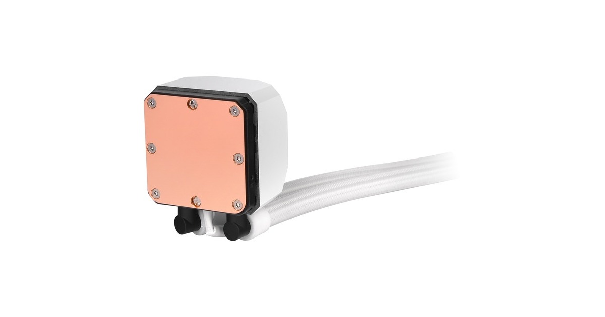 Thermaltake TH420 ARGB Sync All-In-One Liquid Cooler - Snow Edition 420mm, Wasserkühlung(weiß)