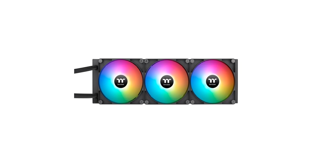 Thermaltake TH420 V2 ARGB Sync All-In-One Liquid Cooler, Wasserkühlung(schwarz)