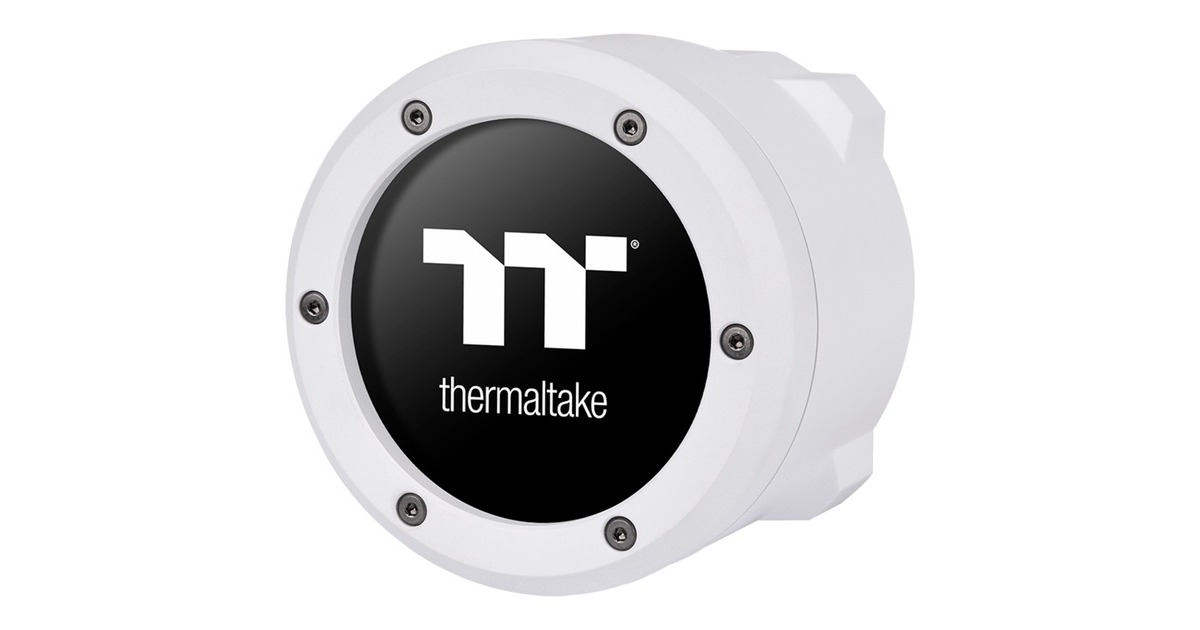 Thermaltake TH420 V2 Ultra ARGB Sync All-In-One Liquid Cooler Snow Edition, Wasserkühlung(weiß)