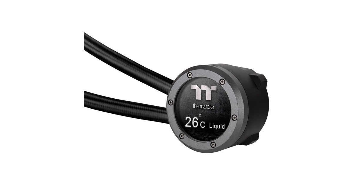 Thermaltake TH420 V2 Ultra ARGB Sync All-In-One Liquid Cooler, Wasserkühlung(schwarz)