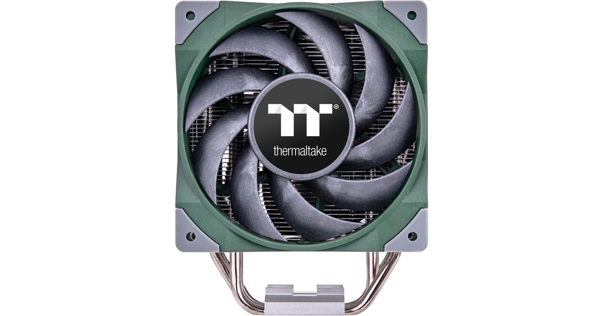 Thermaltake TOUGHAIR 510 CPU Air Cooler Racing Green, CPU-Kühler(schwarz/grün)