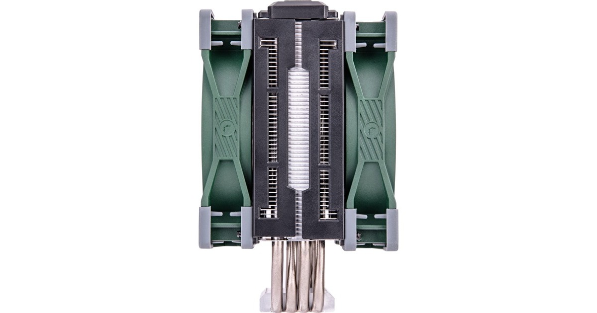 Thermaltake TOUGHAIR 510 CPU Air Cooler Racing Green, CPU-Kühler(schwarz/grün)