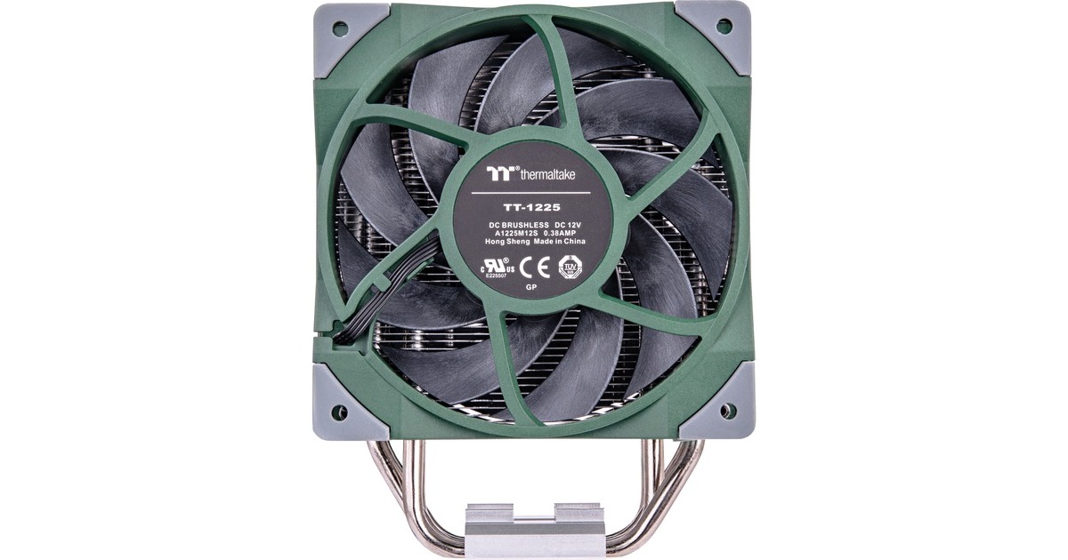 Thermaltake TOUGHAIR 510 CPU Air Cooler Racing Green, CPU-Kühler(schwarz/grün)