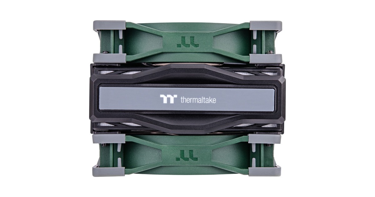 Thermaltake TOUGHAIR 510 CPU Air Cooler Racing Green, CPU-Kühler(schwarz/grün)