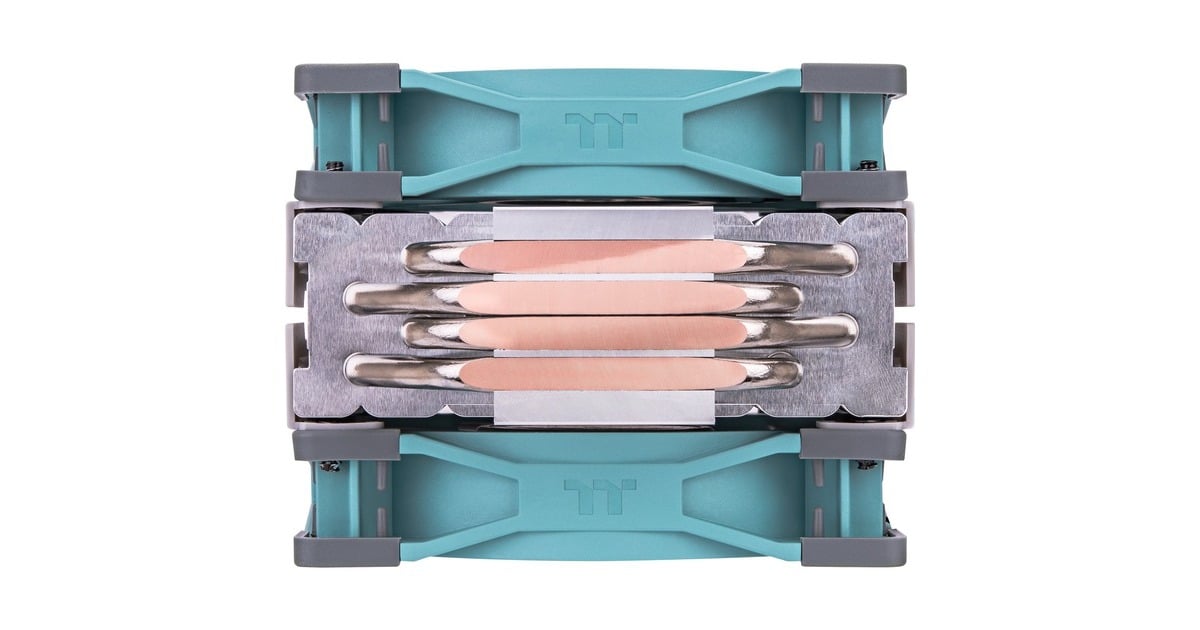 Thermaltake TOUGHAIR 510 Turquoise CPU Cooler, CPU-Kühler(türkis)