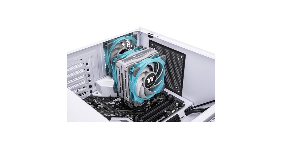 Thermaltake TOUGHAIR 510 Turquoise CPU Cooler, CPU-Kühler(türkis)