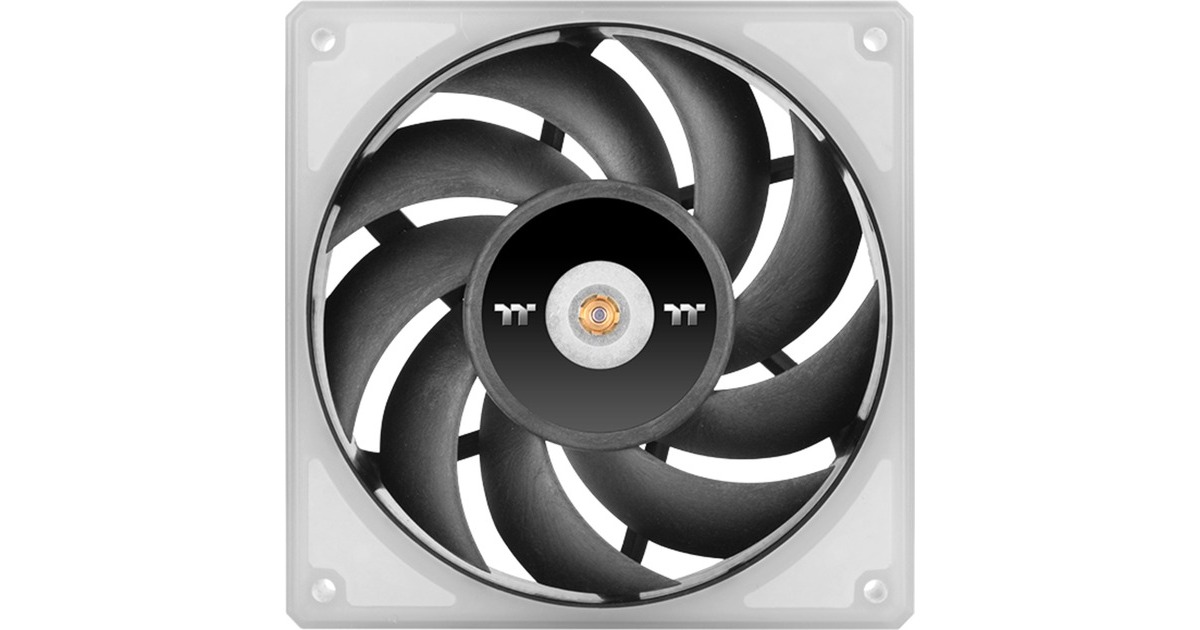 Thermaltake TOUGHFAN 12 RGB High Static Pressure Radiator Fan 120x120x25, Gehäuselüfter(3er Pack)