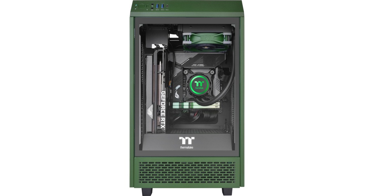 Thermaltake TOUGHFAN 12 Racing Green High Static Pressure Radiator Fan 120x120x25, Gehäuselüfter(grün, Single Pack)