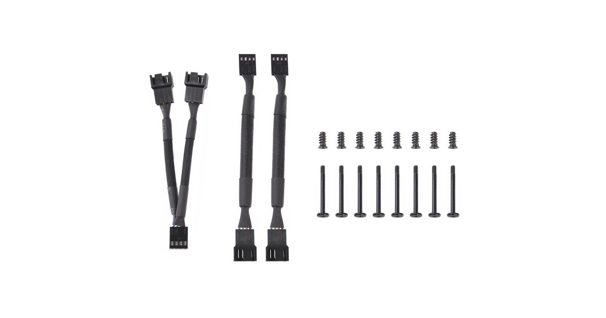 Thermaltake TOUGHFAN 12 Radiator Fan 120x120x25, Gehäuselüfter(schwarz, 2er Pack)