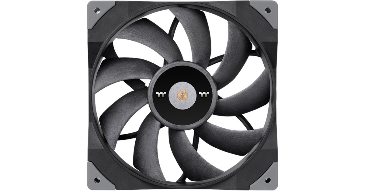 Thermaltake TOUGHFAN 14 High Static Pressure Radiator Fan, Gehäuselüfter(schwarz, Single Fan Pack)