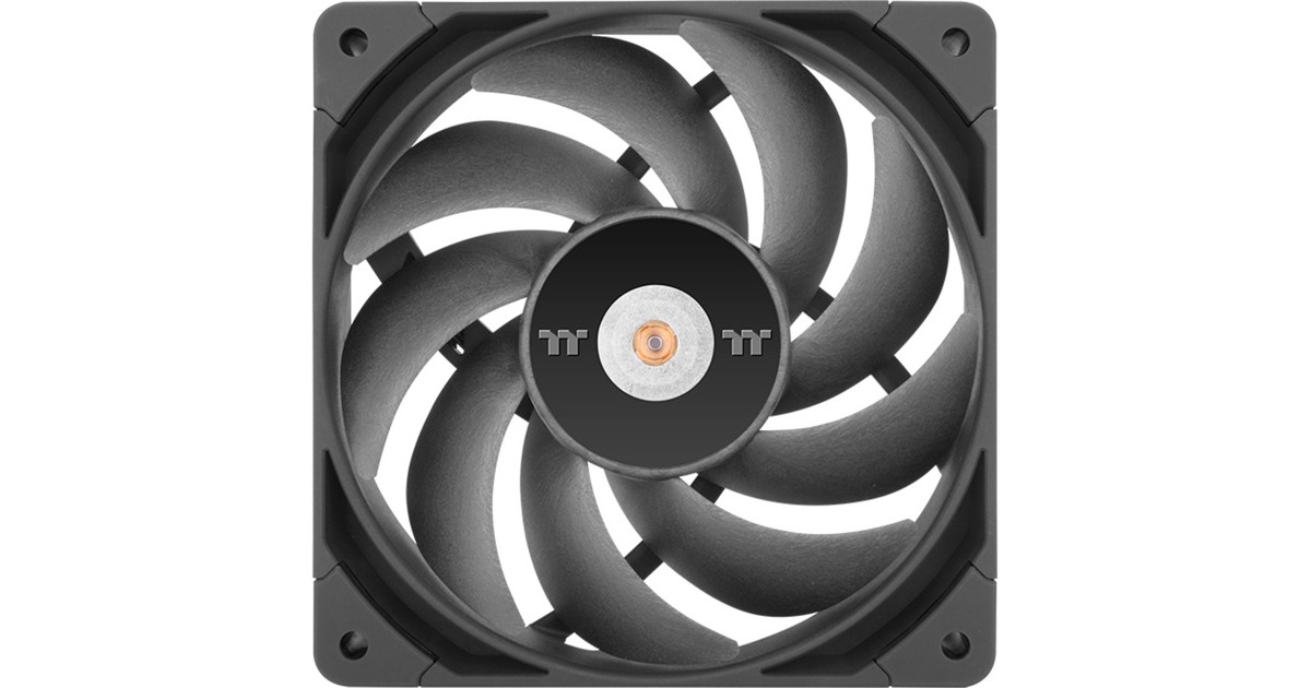 Thermaltake TOUGHFAN 14 Pro High Static Pressure PC Cooling Fan 140x140x25, Gehäuselüfter(schwarz, Single Fan Pack)