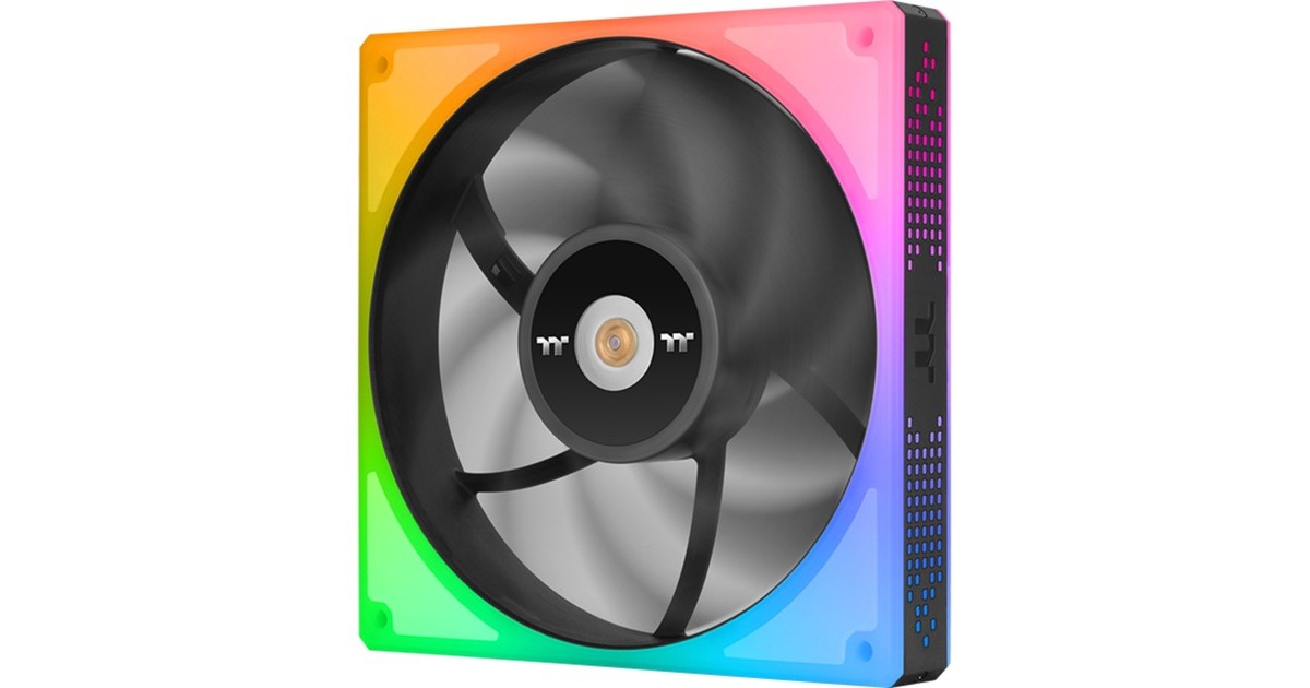 Thermaltake TOUGHFAN 14 RGB High Static Pressure Radiator Fan 140x140x25, Gehäuselüfter(3er Pack)