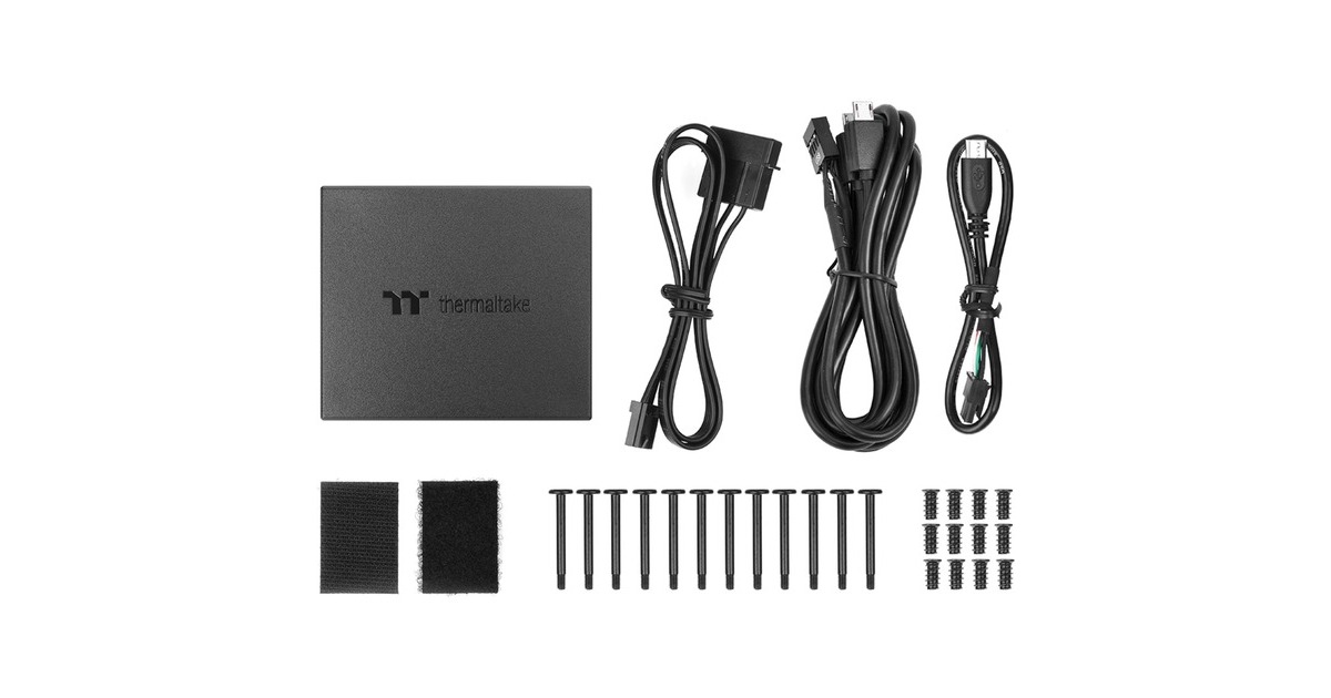 Thermaltake TOUGHFAN 14 RGB High Static Pressure Radiator Fan 140x140x25, Gehäuselüfter(3er Pack)