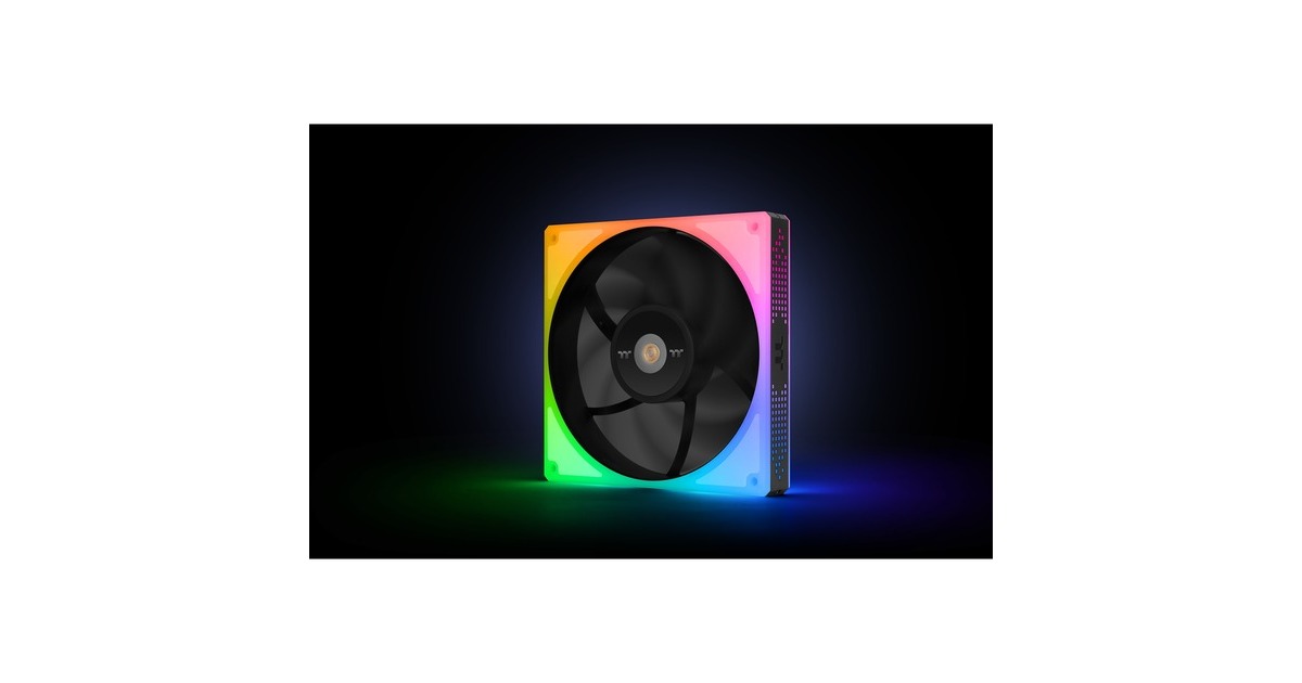 Thermaltake TOUGHFAN 14 RGB High Static Pressure Radiator Fan 140x140x25, Gehäuselüfter(3er Pack)