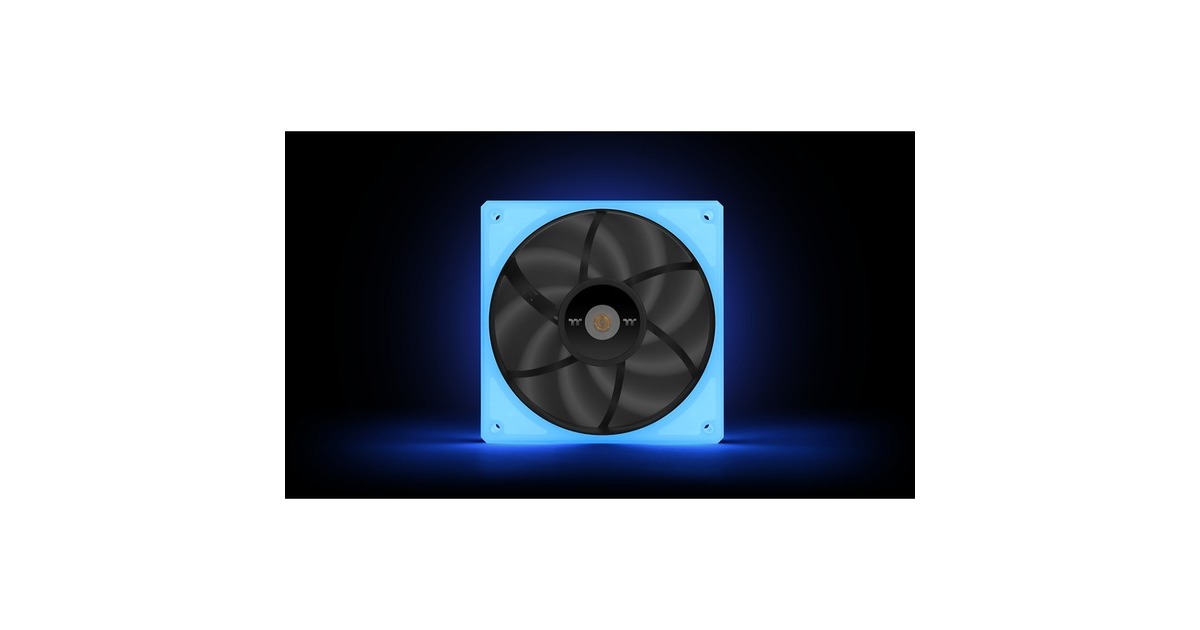 Thermaltake TOUGHFAN 14 RGB High Static Pressure Radiator Fan 140x140x25, Gehäuselüfter(3er Pack)