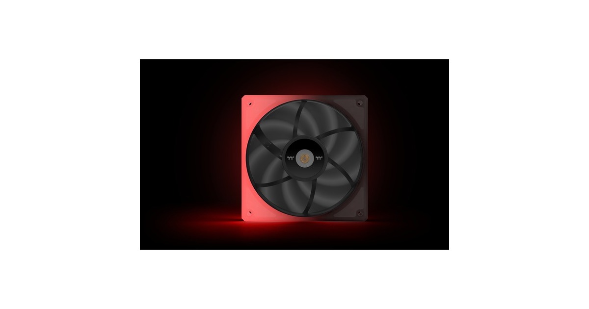 Thermaltake TOUGHFAN 14 RGB High Static Pressure Radiator Fan 140x140x25, Gehäuselüfter(3er Pack)
