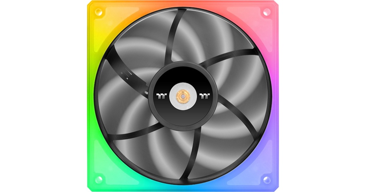 Thermaltake TOUGHFAN 14 RGB High Static Pressure Radiator Fan 140x140x25, Gehäuselüfter(3er Pack)