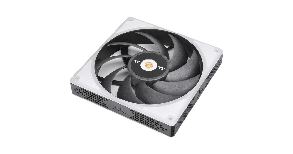 Thermaltake TOUGHFAN 14 RGB High Static Pressure Radiator Fan 140x140x25, Gehäuselüfter(3er Pack)