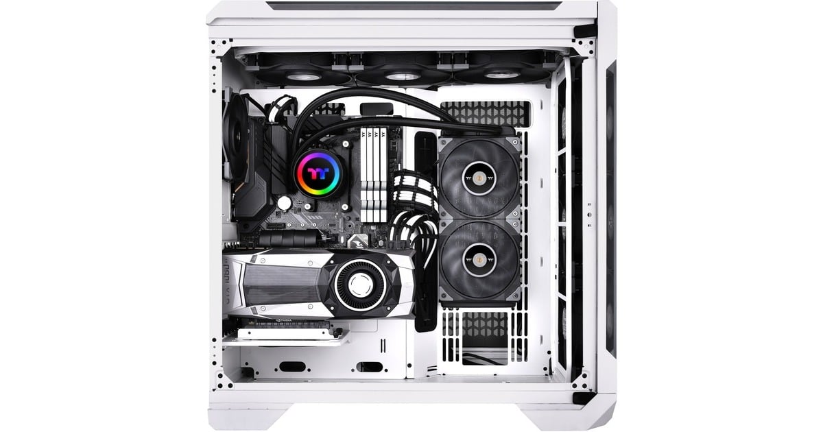 Thermaltake TOUGHLIQUID 240 ARGB Sync All-In-One Liquid Cooler 240mm, Wasserkühlung(schwarz)