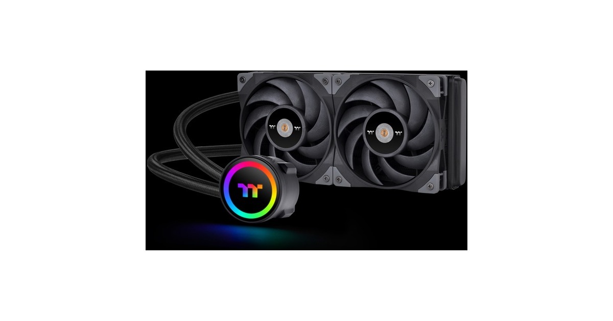 Thermaltake TOUGHLIQUID 240 ARGB Sync All-In-One Liquid Cooler 240mm, Wasserkühlung(schwarz, Outlet)