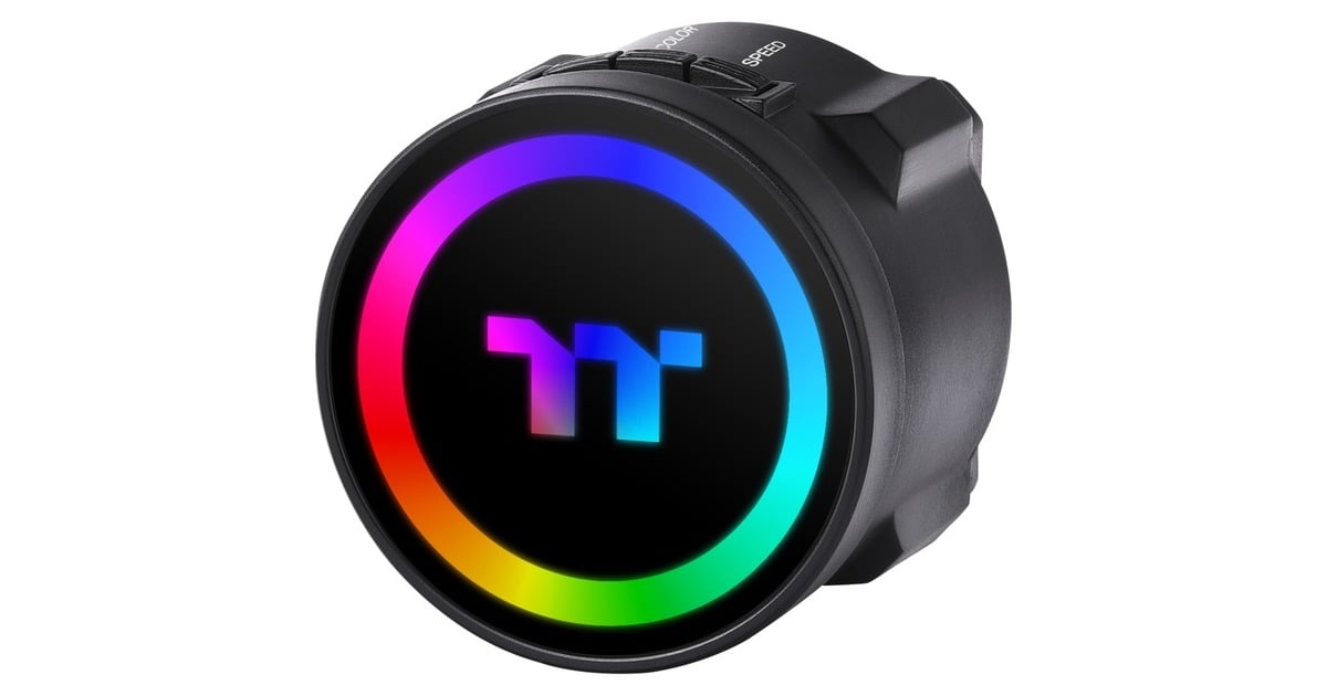 Thermaltake TOUGHLIQUID 240 ARGB Sync All-In-One Liquid Cooler 240mm, Wasserkühlung(schwarz)