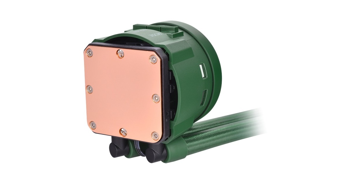 Thermaltake TOUGHLIQUID 240 ARGB Sync All-In-One Liquid Cooler Green 240mm, Wasserkühlung(grün)