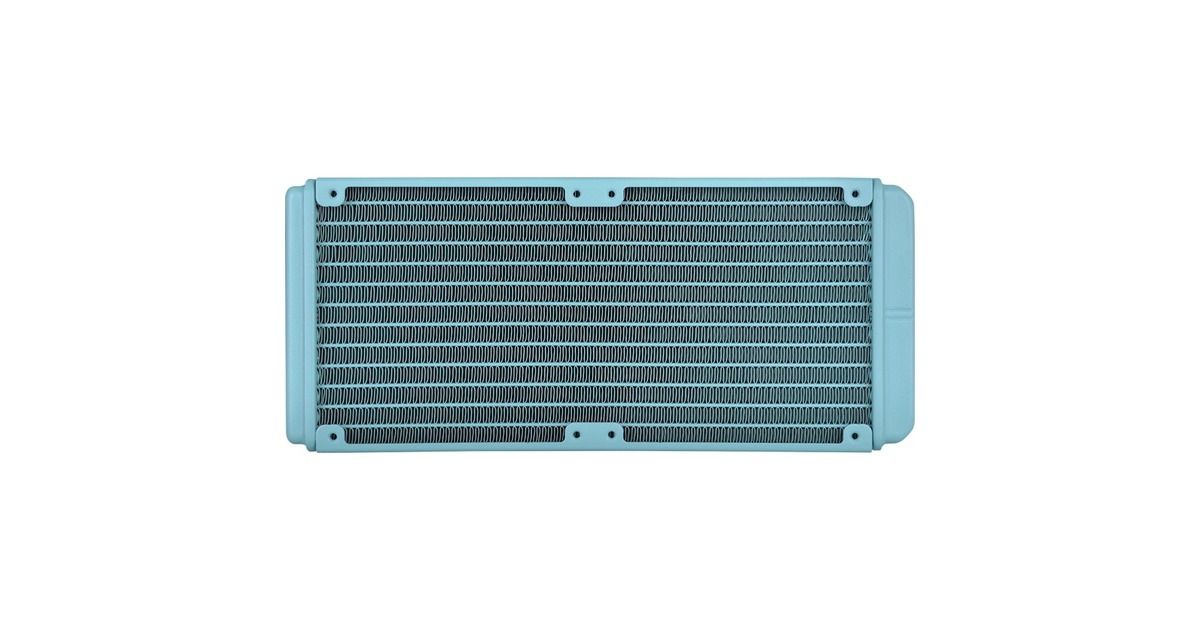 Thermaltake TOUGHLIQUID 240 ARGB Sync All-In-One Liquid Cooler Turquoise 240mm, Wasserkühlung(türkis)