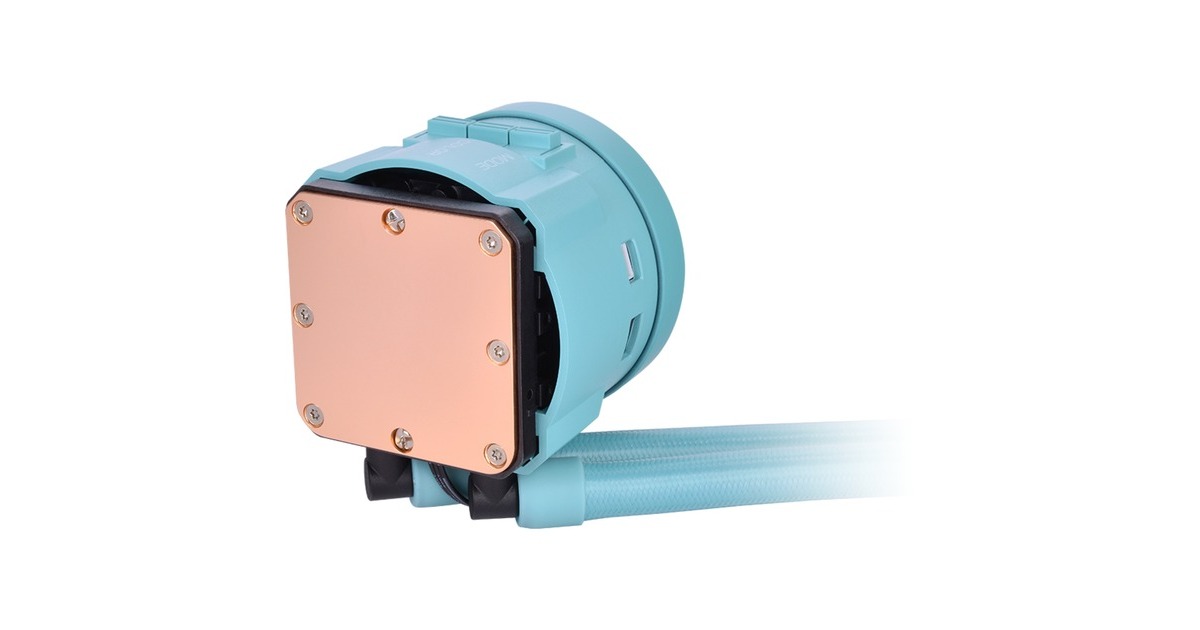 Thermaltake TOUGHLIQUID 240 ARGB Sync All-In-One Liquid Cooler Turquoise 240mm, Wasserkühlung(türkis)