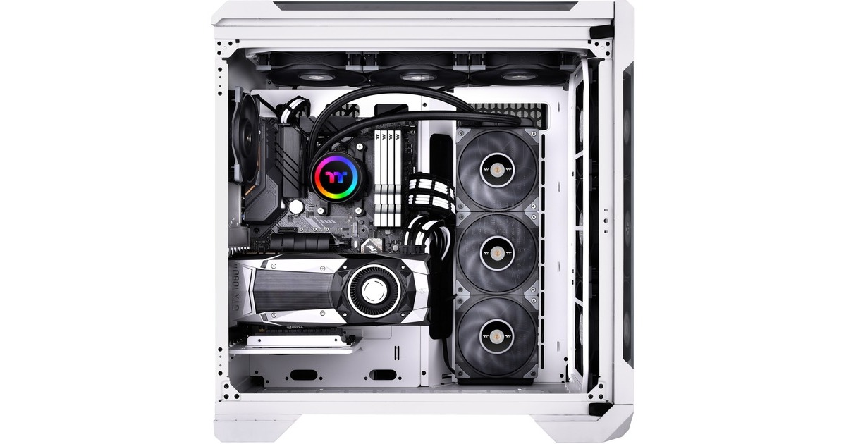 Thermaltake TOUGHLIQUID 360 ARGB Sync All-In-One Liquid Cooler 360mm, Wasserkühlung(schwarz, Outlet)