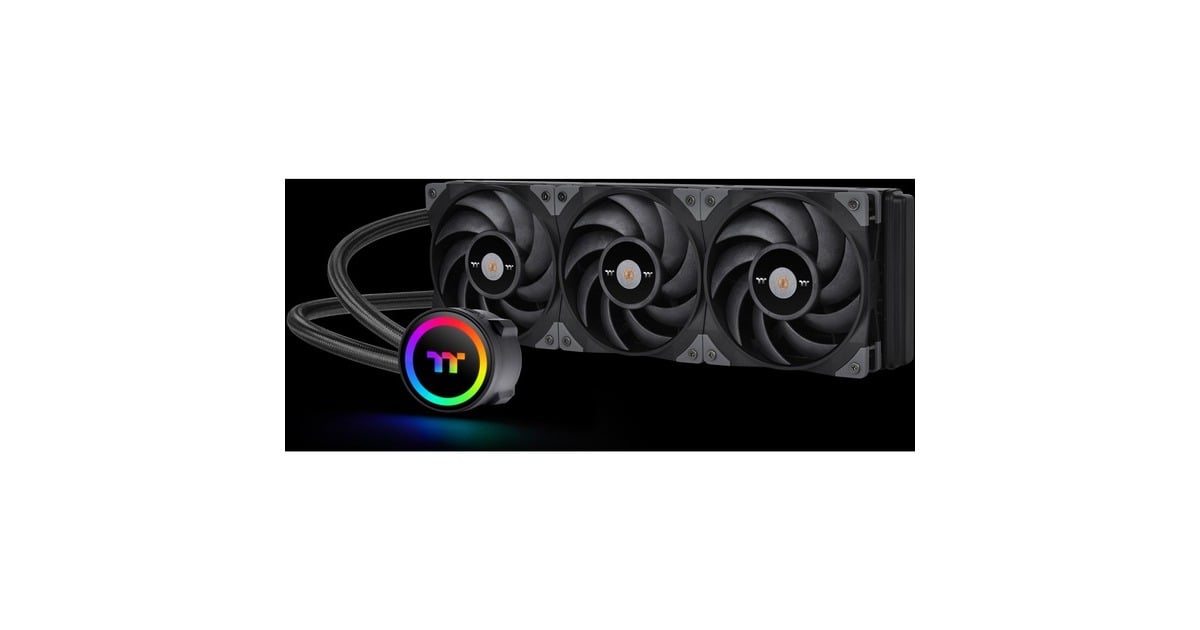 Thermaltake TOUGHLIQUID 360 ARGB Sync All-In-One Liquid Cooler 360mm, Wasserkühlung(schwarz)