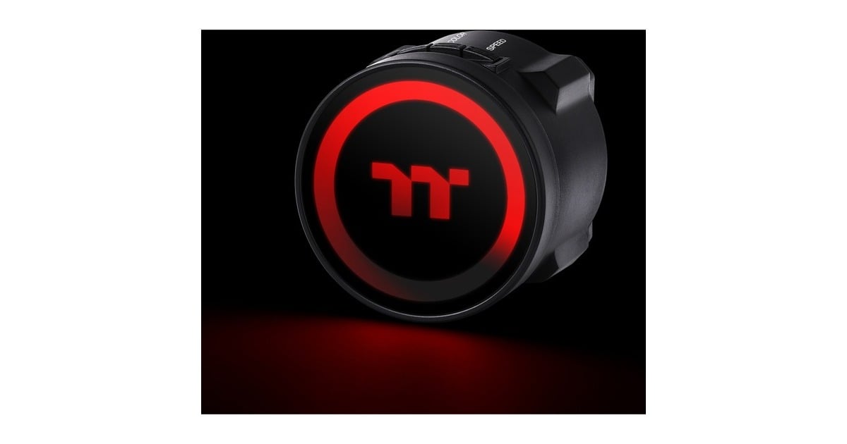 Thermaltake TOUGHLIQUID 360 ARGB Sync All-In-One Liquid Cooler 360mm, Wasserkühlung(schwarz)