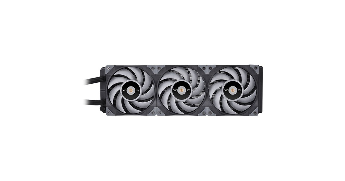 Thermaltake TOUGHLIQUID Ultra 360 All-In-One Liquid Cooler 360mm, Wasserkühlung(schwarz)