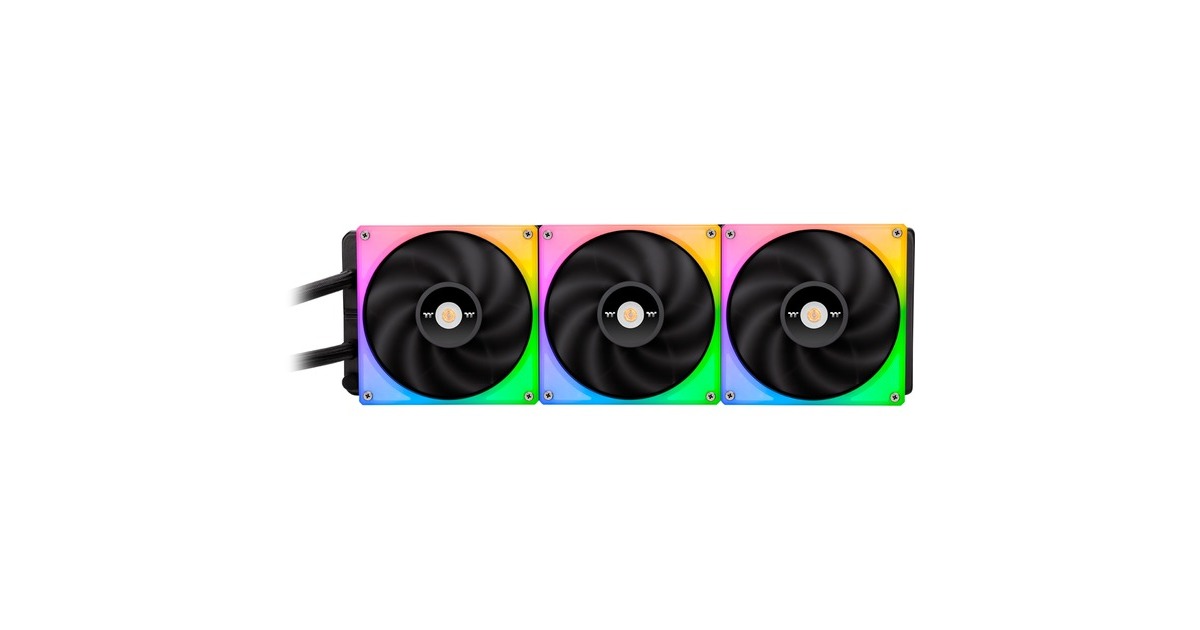 Thermaltake TOUGHLIQUID Ultra 420 RGB All-In-One Liquid Cooler 420mm, Wasserkühlung(schwarz)