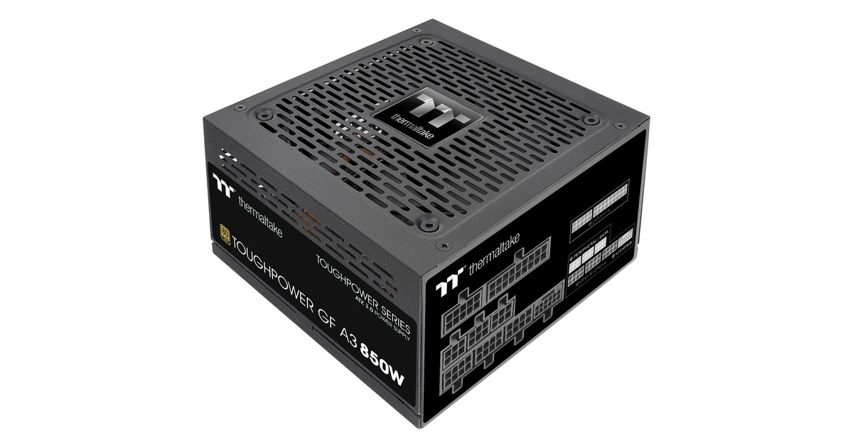 Thermaltake TOUGHPOWER GF A3 Gold 850W - TT Premium Edition, PC-Netzteil(schwarz, Kabel-Management, 850 Watt)