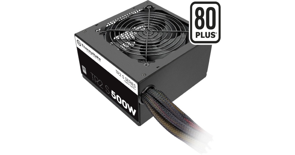 Thermaltake TR2 S 500W, PC-Netzteil(schwarz, 2x PCIe, 500 Watt)