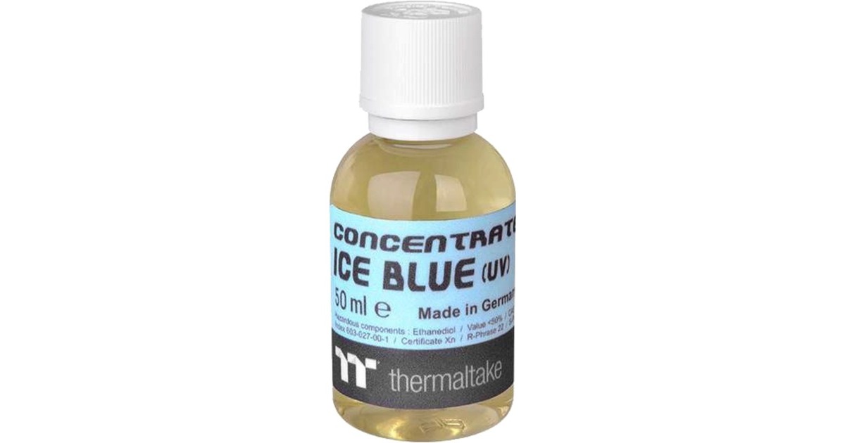Thermaltake TT Premium Concentrate – Ice Blue (4 Bottle Pack), Kühlmittel(blau, 4x 50 ml)