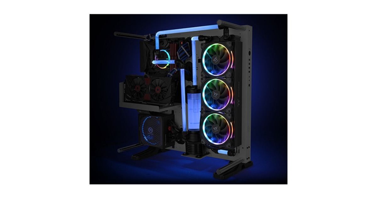 Thermaltake TT Premium Concentrate – Ice Blue (4 Bottle Pack), Kühlmittel(blau, 4x 50 ml)