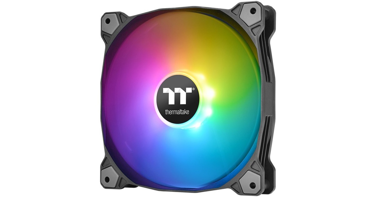 Thermaltake TT Pure Plus RGB 14 Premium Edition 3er, Gehäuselüfter(3er Pack)