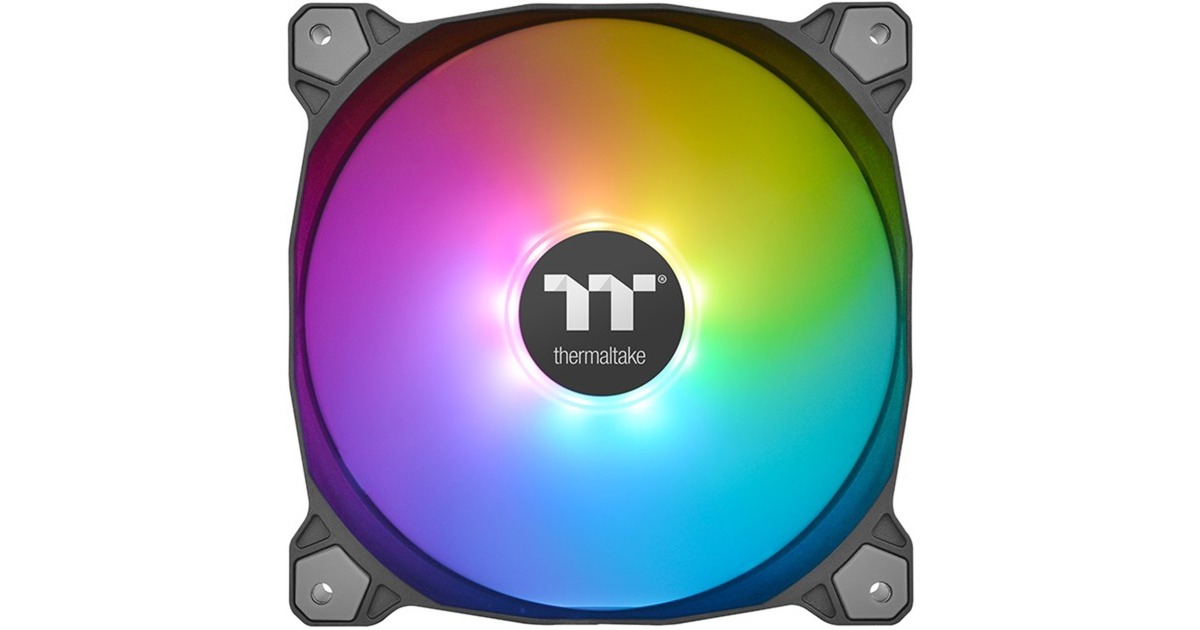 Thermaltake TT Pure Plus RGB 14 Premium Edition 3er, Gehäuselüfter(3er Pack)