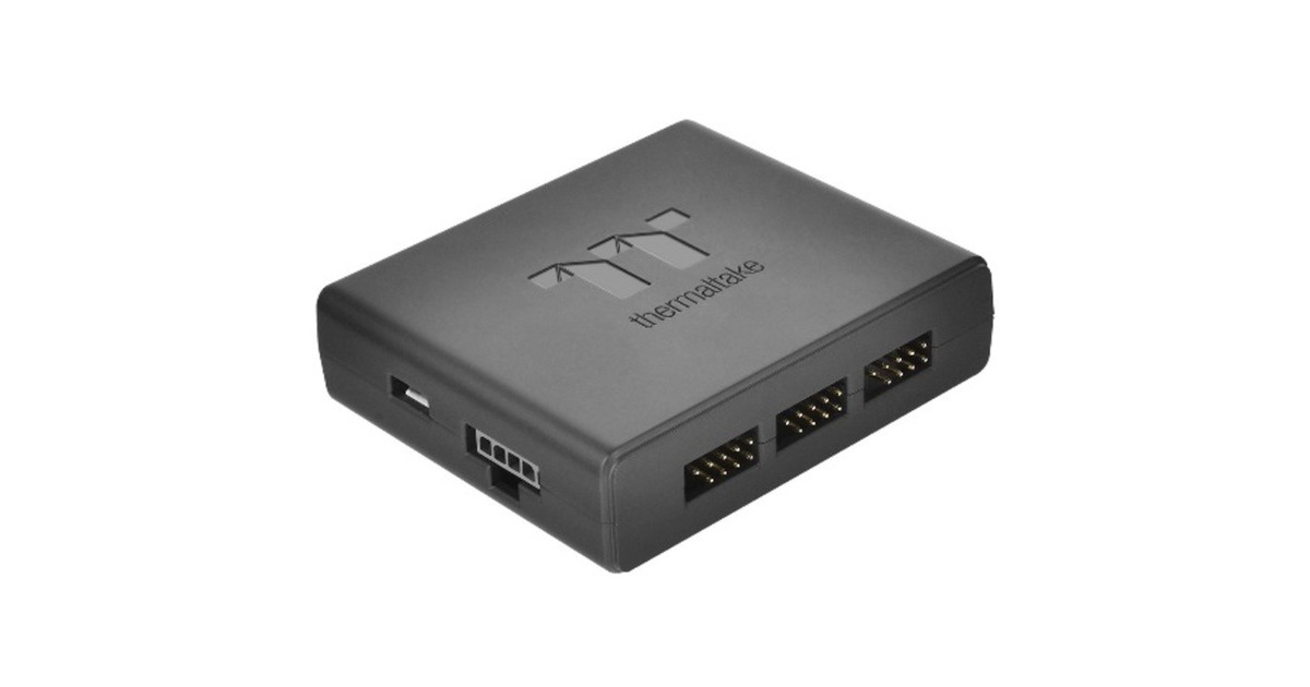 Thermaltake TT Pure Plus RGB 14 Premium Edition 3er, Gehäuselüfter(3er Pack)