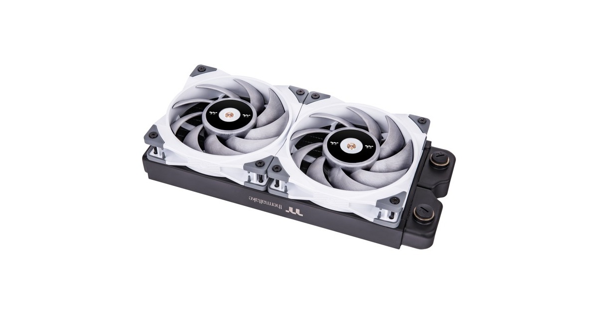 Thermaltake TT Toughfan 12 PWM 120x120x25mm, Gehäuselüfter(weiß, Radiator Fan)