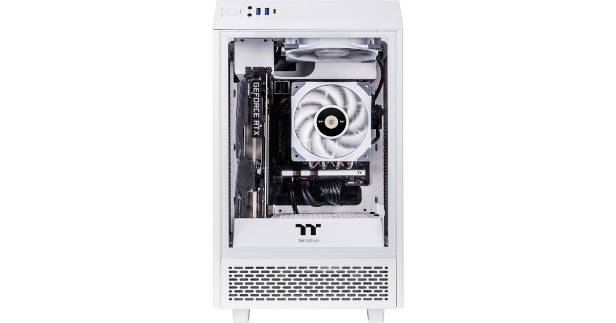 Thermaltake TT Toughfan 12 PWM 120x120x25mm, Gehäuselüfter(weiß, Radiator Fan)