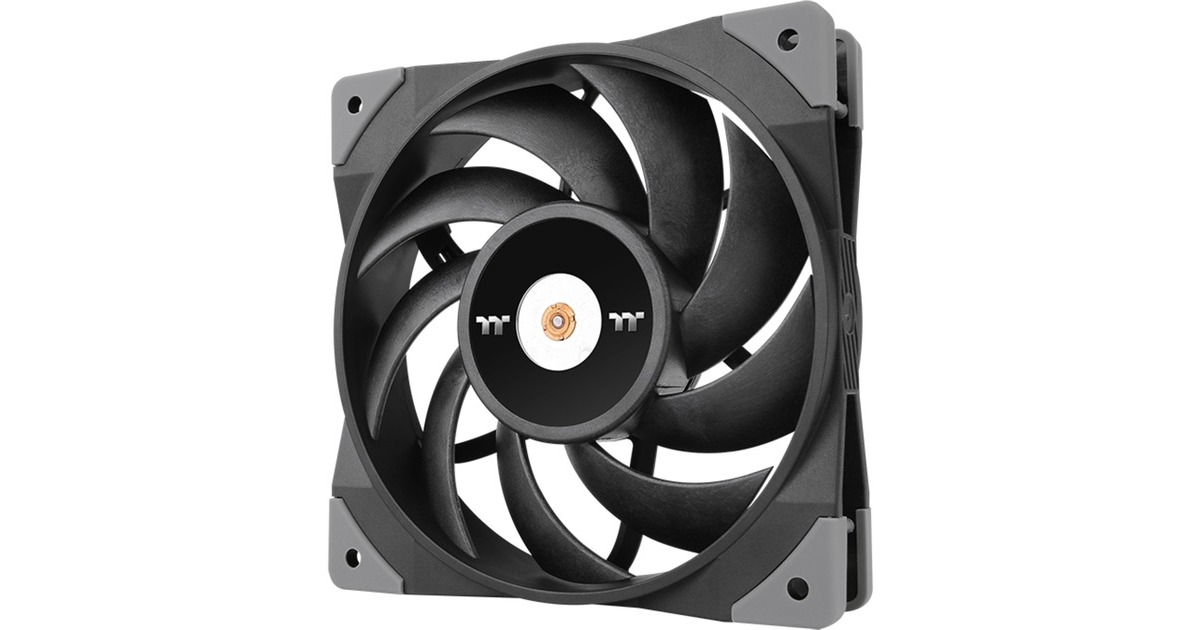 Thermaltake TT Toughfan 12 PWM 120x120x25mm, Gehäuselüfter(schwarz, Radiator Fan)
