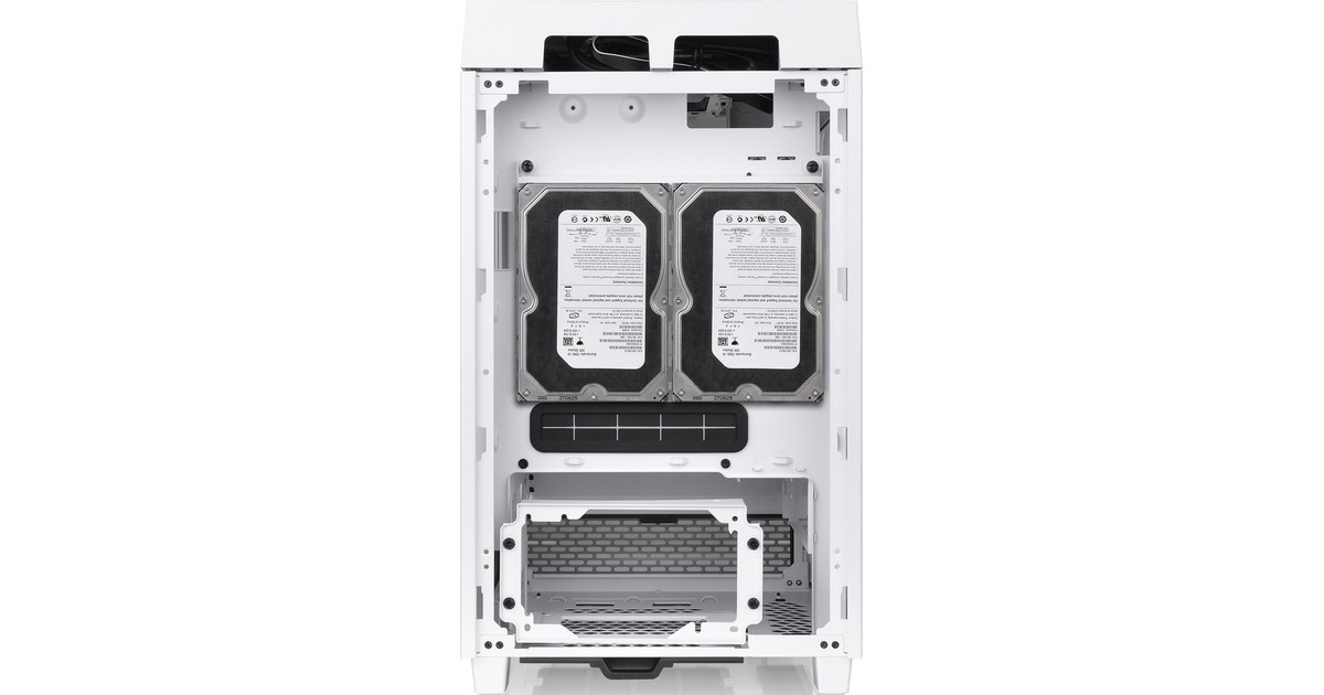 Thermaltake The Tower 100 Mini Tower Snow, Tower-Gehäuse(weiß)
