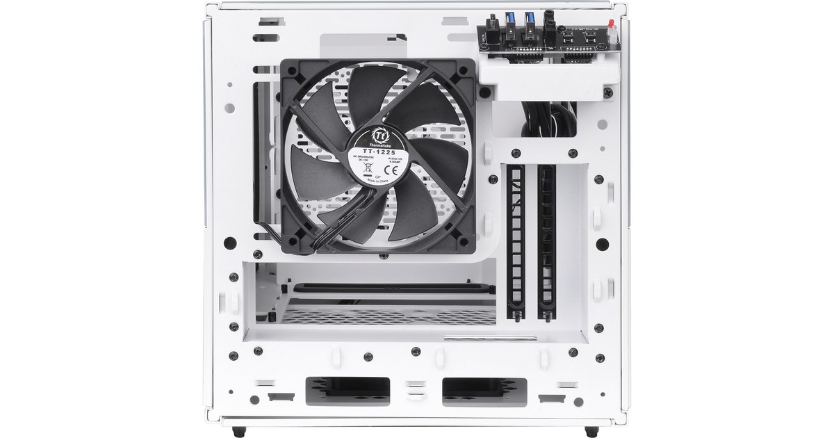 Thermaltake The Tower 100 Mini Tower Snow, Tower-Gehäuse(weiß)