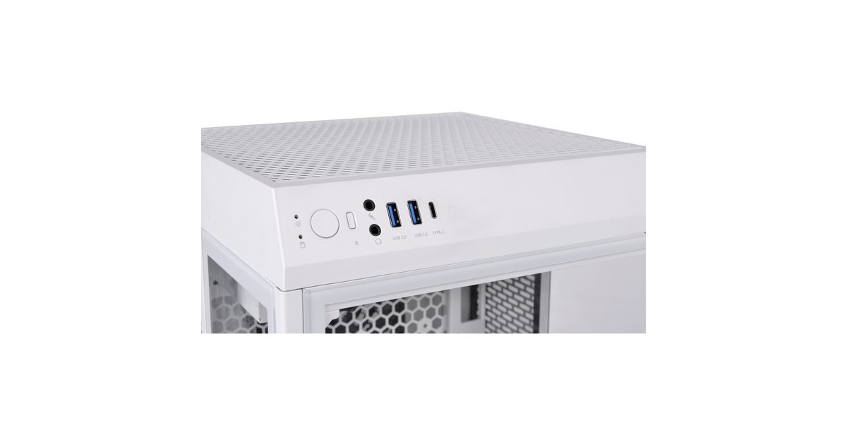 Thermaltake The Tower 100 Mini Tower Snow, Tower-Gehäuse(weiß)