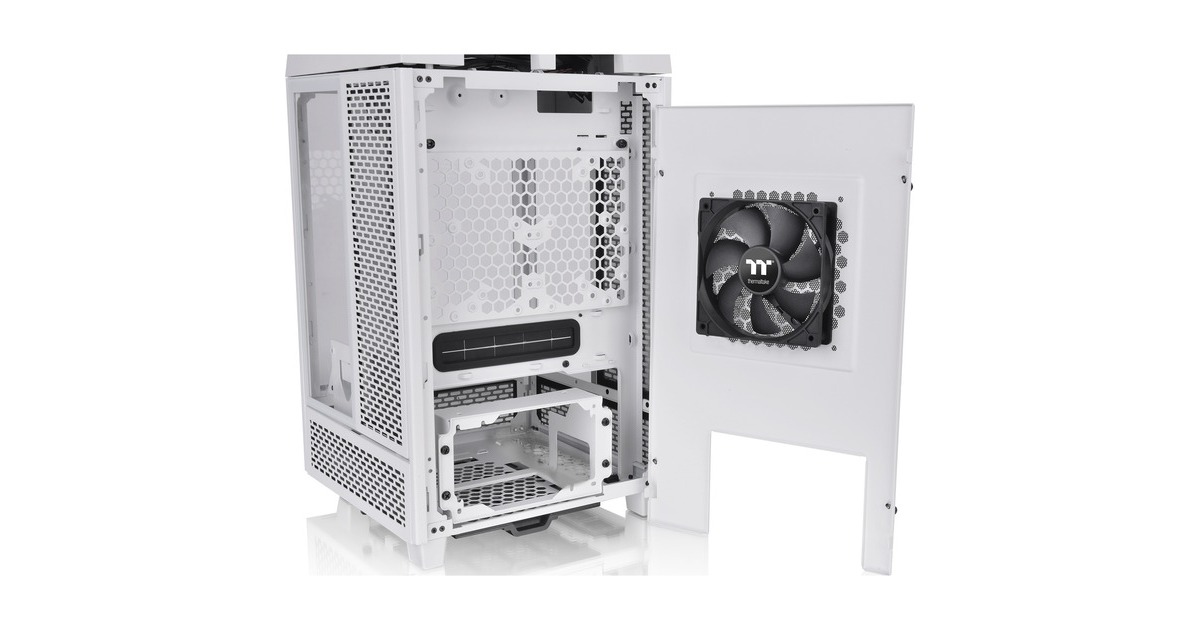 Thermaltake The Tower 100 Mini Tower Snow, Tower-Gehäuse(weiß)