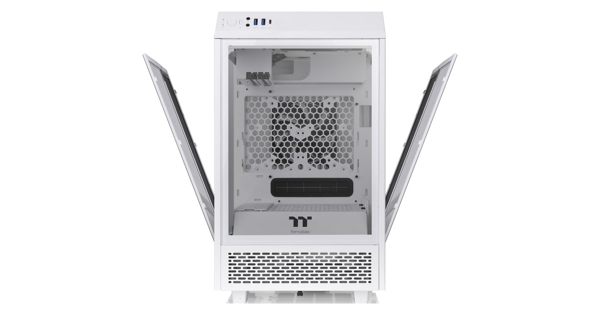 Thermaltake The Tower 100 Mini Tower Snow, Tower-Gehäuse(weiß)