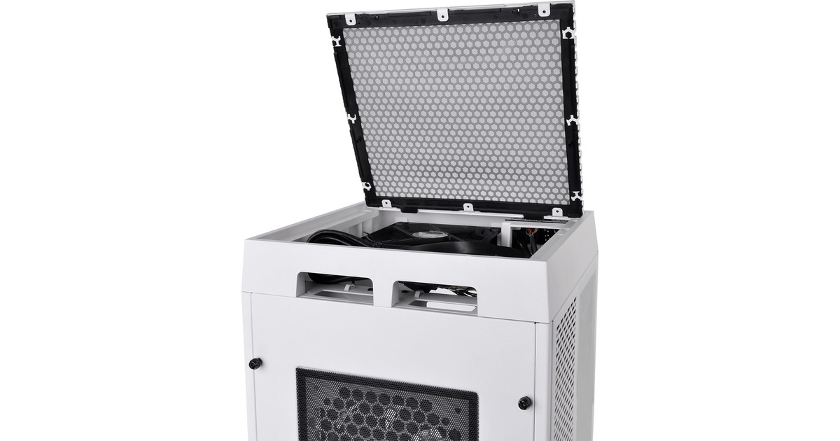 Thermaltake The Tower 100 Mini Tower Snow, Tower-Gehäuse(weiß)